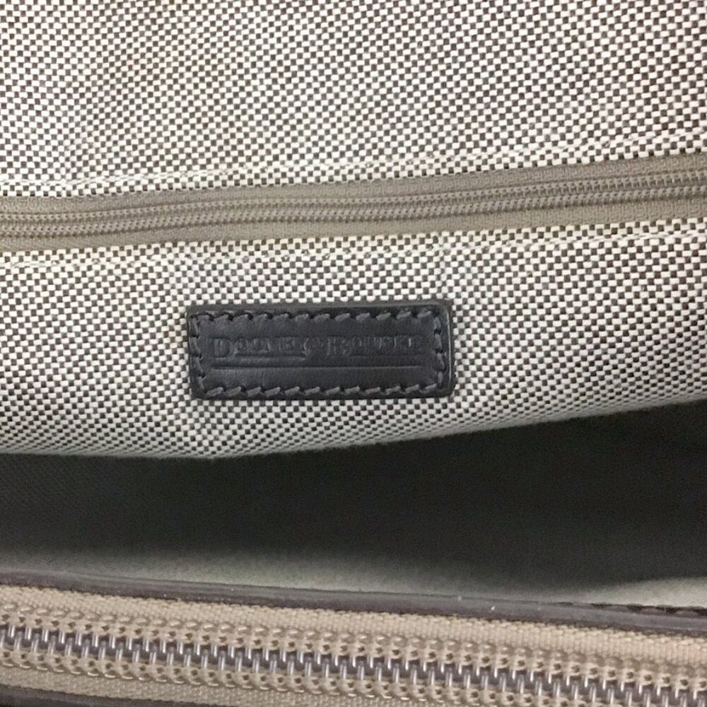 Dooney & Bourke Dark Green Canvas Shoulder Bag - Picture 10 of 15